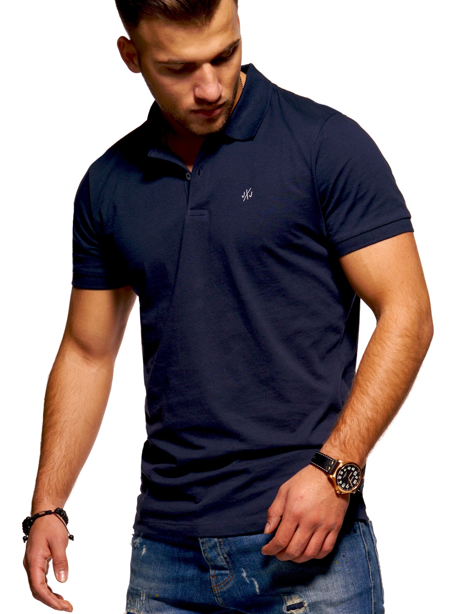 

Поло Jack & Jones Total Eclipse  темно-синий, Поло Jack & Jones Total Eclipse XL темно-синий