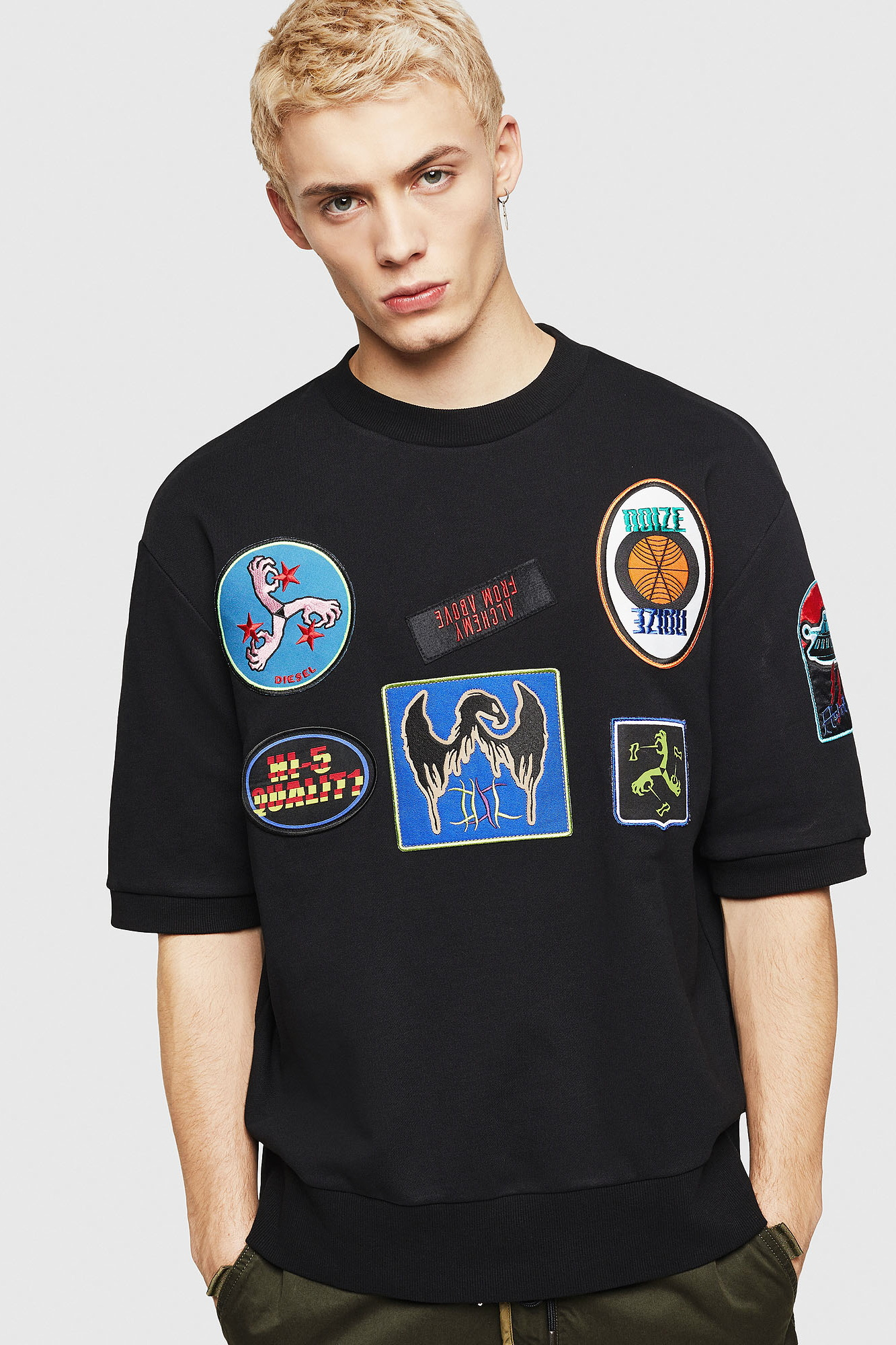 

Свитшот Diesel Black  черный, Свитшот Diesel Black L черный