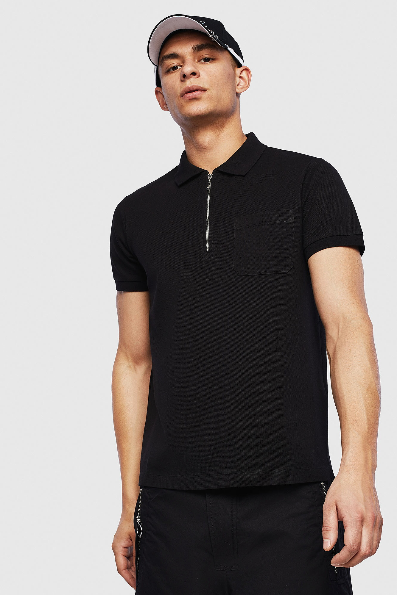 

Поло Diesel Black  черный, Поло Diesel Black L черный