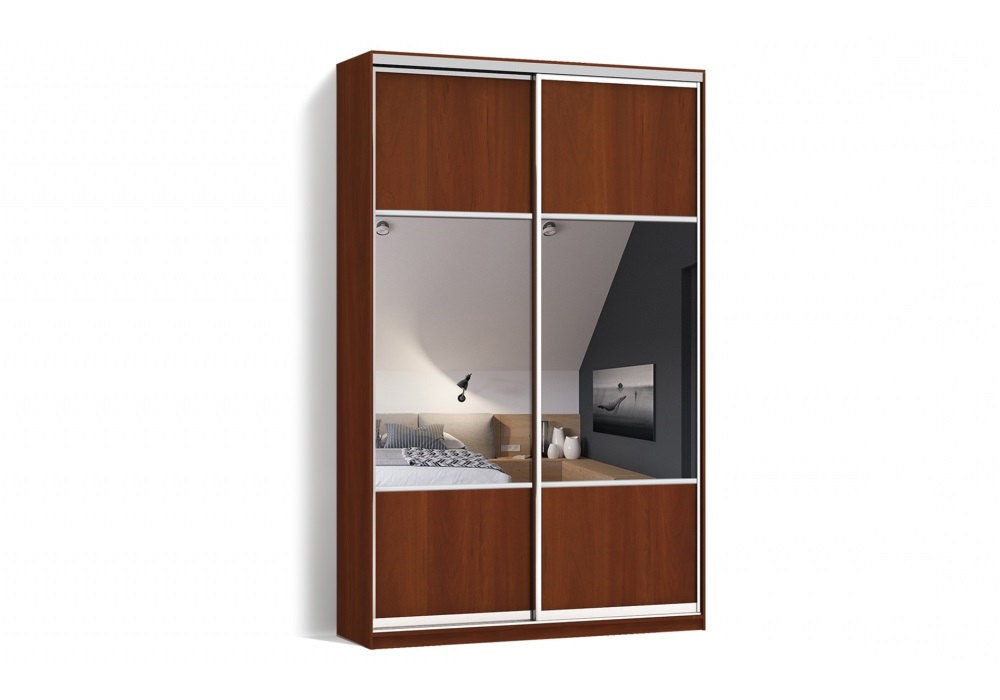 

Шкаф-купе Luxe 2 двери Комби/Комби рисунок 12-12 CLS - I 200 x 200 x 45 см