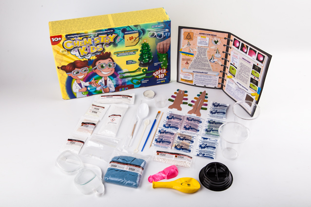 

Набор для проведения опытов Chemistry kids 4(CHK-01-04)