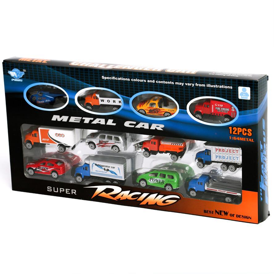 

Набор машинок металических Huada Toys JP422