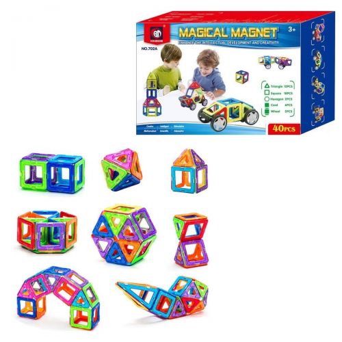 

Магнитный конструктор "Magical Magnet" (40 деталей)
