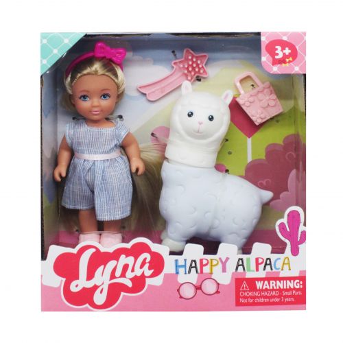 

Игровой набор "Happy Alpaca", голубой