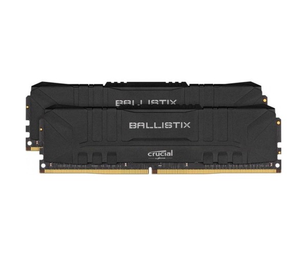 

Оперативная память Crucial 16 GB (2x8GB) DDR4 3000 MHz Ballistix Black (BL2K8G30C15U4B)