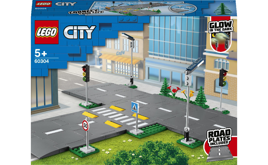 

Конструктор LEGO Дорожні плити 112 деталей (60304)