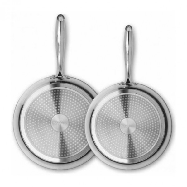 

Набор сковород с антипригарным покрытием 24 и 28 cm Maxxmee 09398 silver