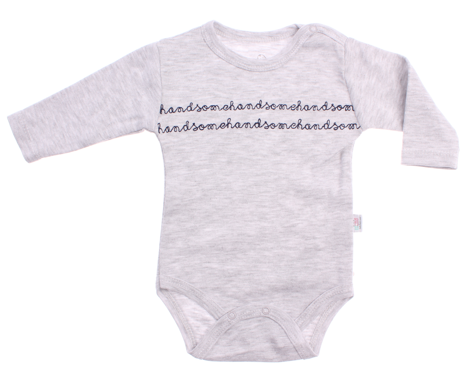 

Боди-Футболка с длинным рукавом Bibaby Серый 56 см 56608