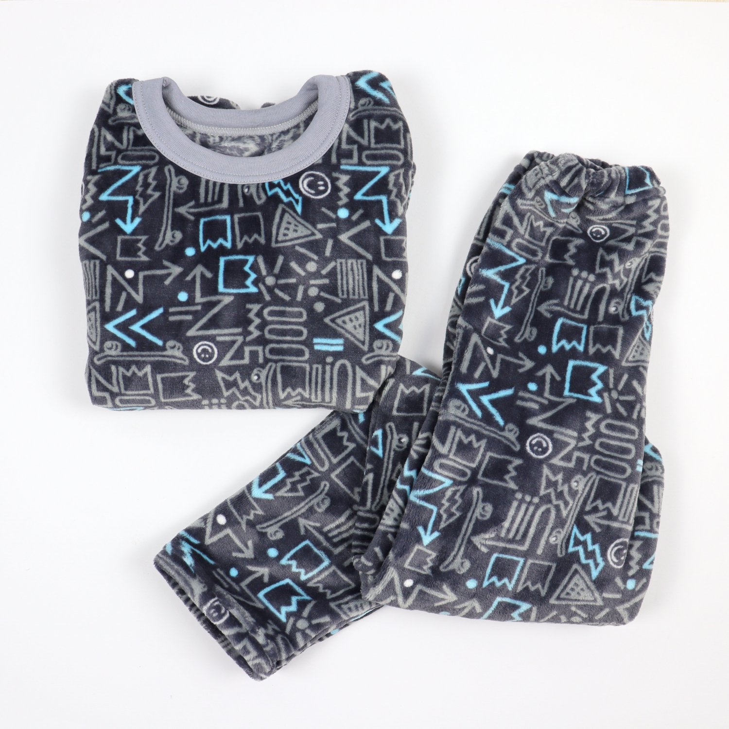 

Пижама для мальчика Stylebaby (235-24/5) Размер 40, 158 см Серый