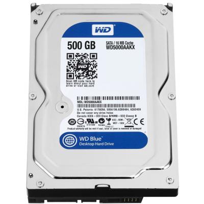 

Жесткий диск 3.5" 500Gb Western Digital (#WD5000AAKX-FR#). 47821