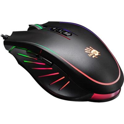 

Мышка A4tech Bloody Q81 Neon XGlide Curve Black. 46672
