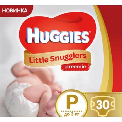 

Подгузник Huggies Little Snugglers (до 3 кг) 30 шт (36000673302). 47980