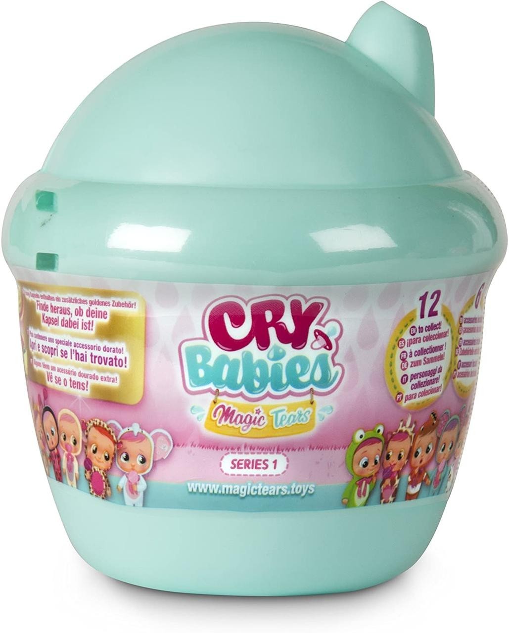 

Игровой набор с пупсом IMC Toys Cry Babies Magic Tears Плакса с мини домиком (98442)
