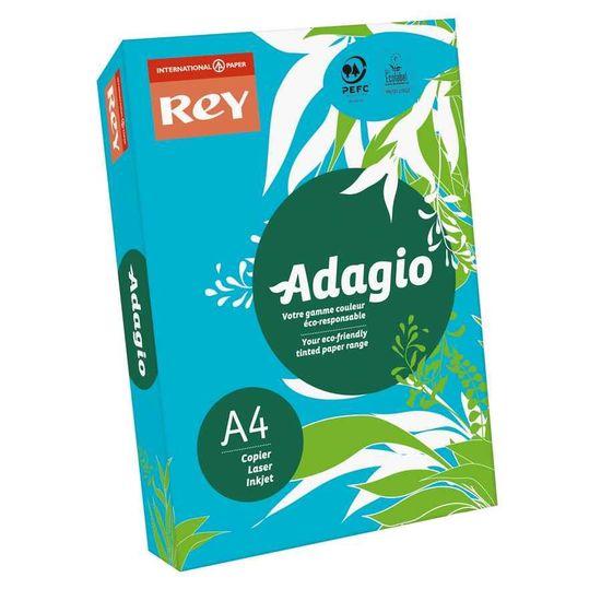 

Бумага REY Adagio А4 80г/м2 500 листов темно-синяя Deep Blue 51 16.7359
