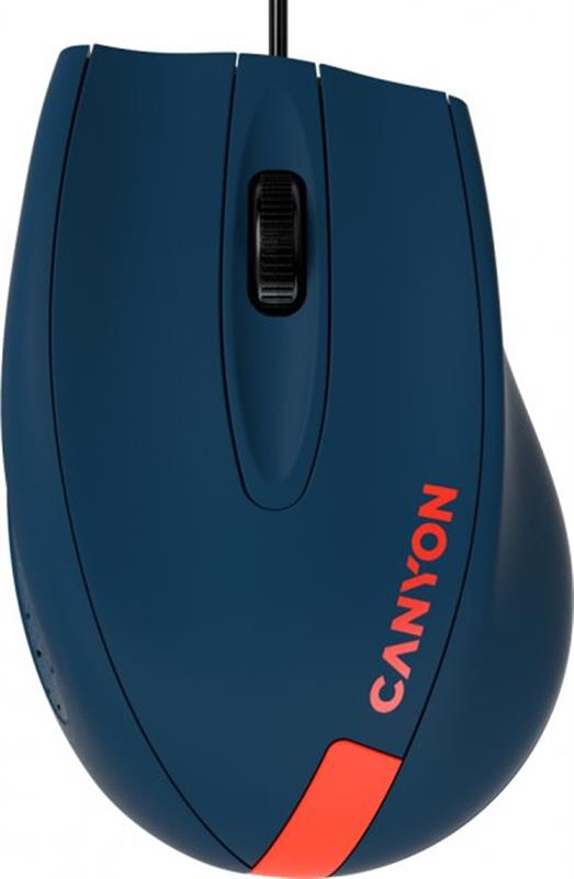 

Мышь Canyon CNE-CMS11BR Blue/Red USB