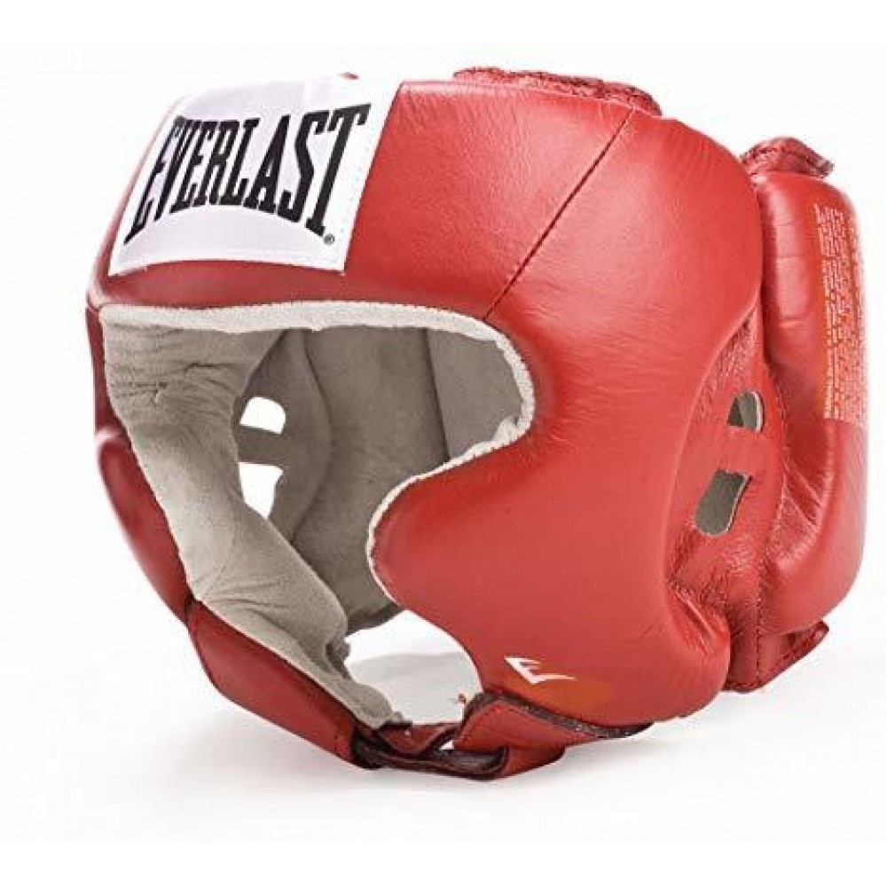 

Шлем Everlast USA Boxing Head Gear размер M Красный 620200