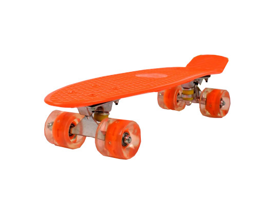 

Пенниборд (Penny Board) с подсветкой колес (Оранжевый) MS 0848-5