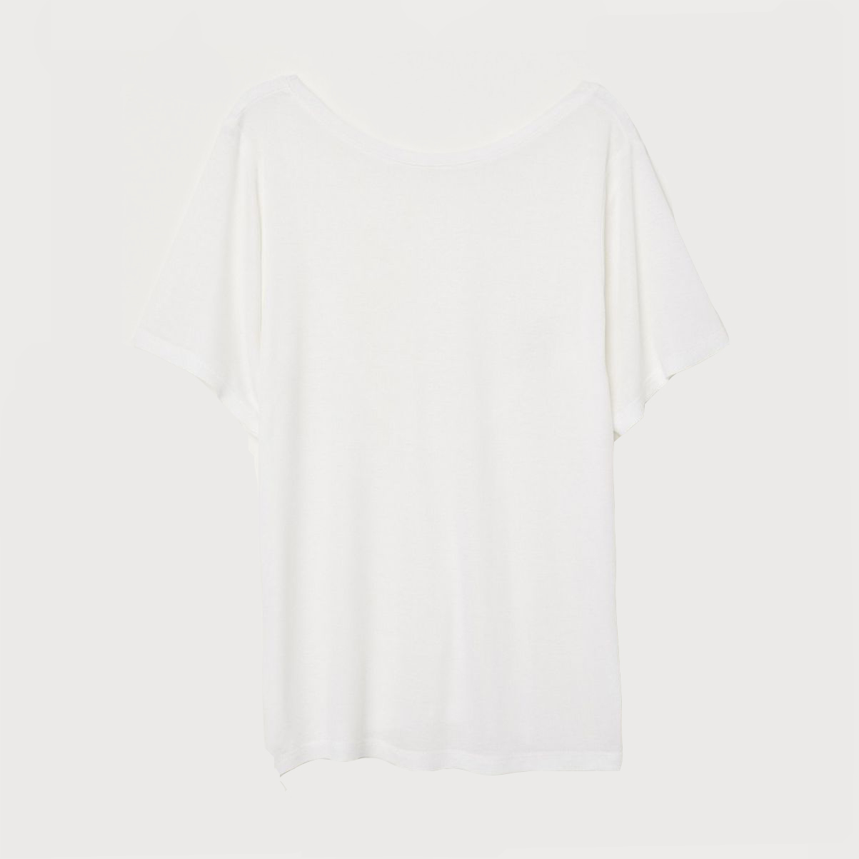 

Футболка H&M 0445419_бел.  Белая, Футболка H&M 0445419_бел. 44 Белая