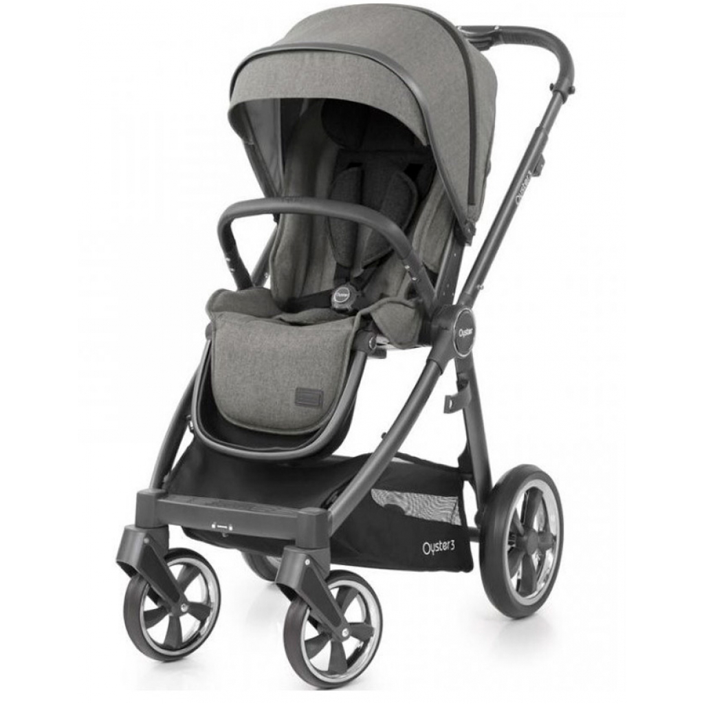 

Коляска BabyStyle Oyster 3 Mercury City Grey NEW (O3SUMC)