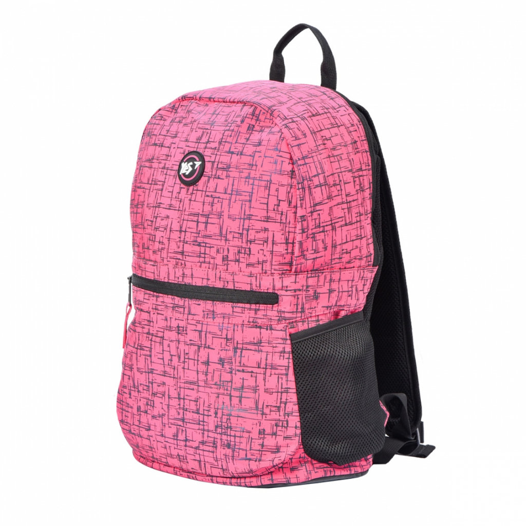 

Рюкзак школьный Yes R-09 Сompact Reflective розовый (558506)