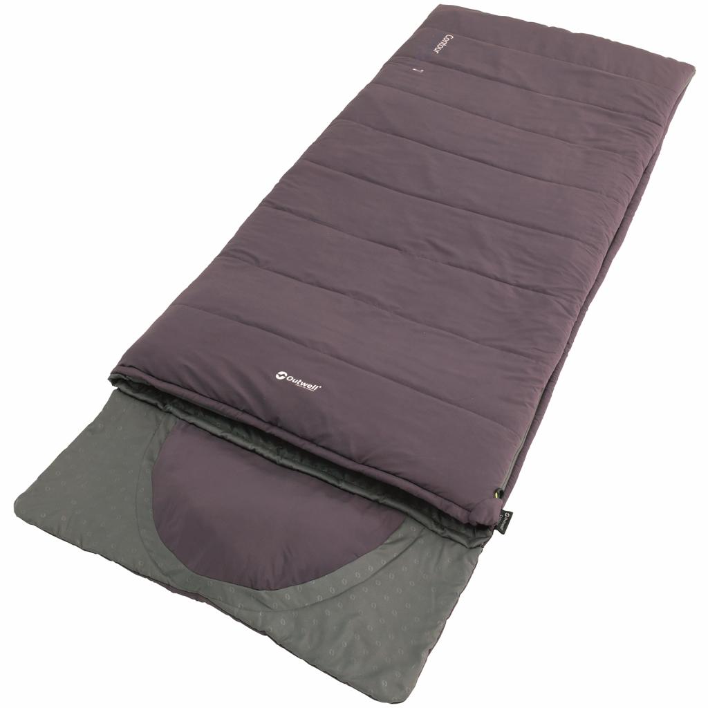 

Спальный мешок Outwell Contour Reversible +2C Dark Purple Right (928753)