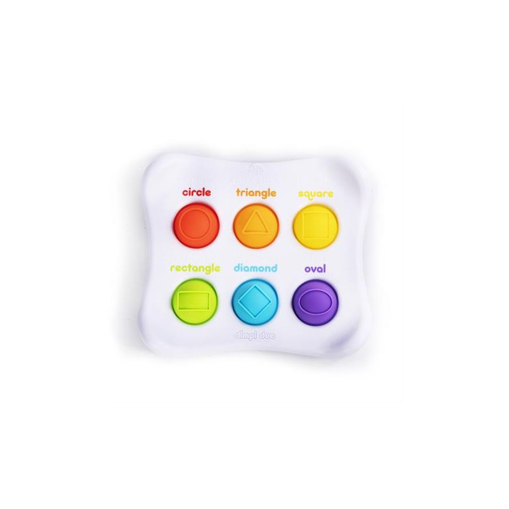 

Развивающая игрушка Fat Brain Toys Сенсорная Цвет Форма Dimpl Duo Брайль (F208EN)