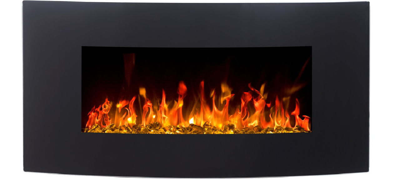 

Электрокамин Aflamo Malibu LED 36" Black