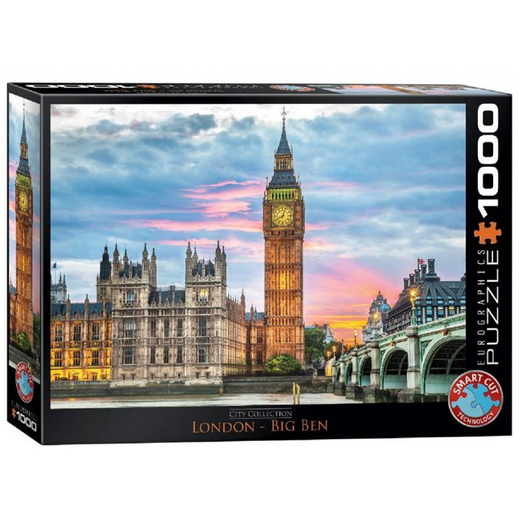 

Пазл Eurographics Лондон. Биг Бен 1000 элементов (6000-0764)