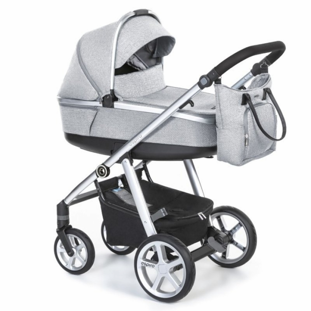 

Коляска Espiro 2 в 1 Next Melange 2020 07 Gray Center (5906724203435)
