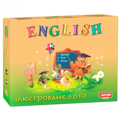 

Лото "ENGLISH" Artos games. 35772