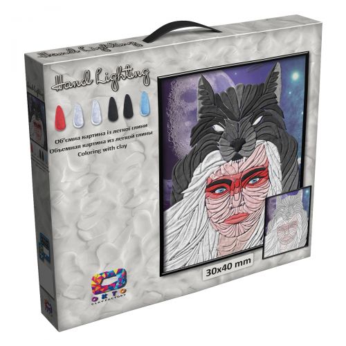 

Картина из глины "Moon Light Clay. Волчица" Окто. 39315