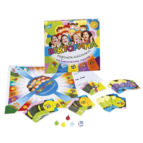 

Настольная игра "Викторина первоклассника" JIADIHONG. 35804