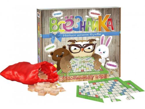 

Настольная игра "Всезнайка" (рус) Strateg. 35893