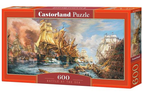 

Пазлы "Битва в море", 600 элементов Castorland. 39113