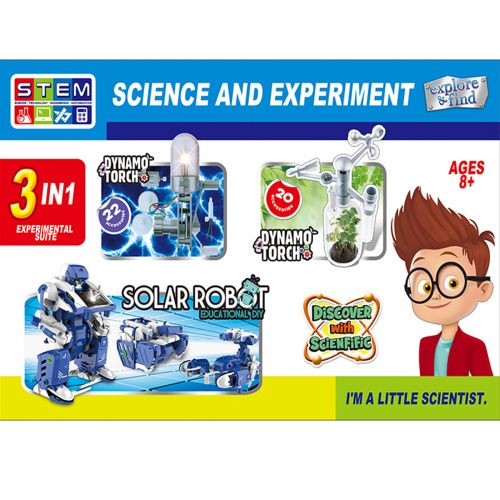 

Исследовательская лаборатория "Science and Experiment" 3 в 1 YG Toys. 39072