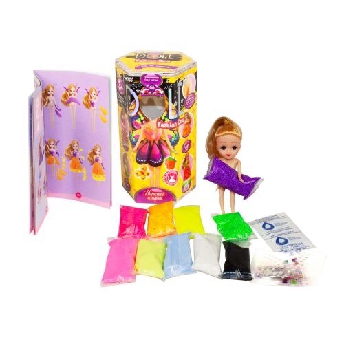

Набор креативного творчества "Princess Doll", маленькая (рус) Dankotoys. 39379
