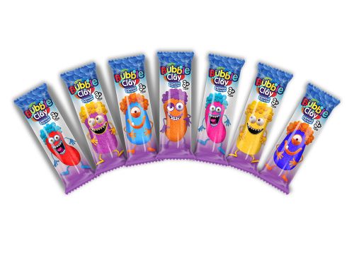 

Брикет шарикового пластилина "Bubble Clay" (укр) Dankotoys. 39307