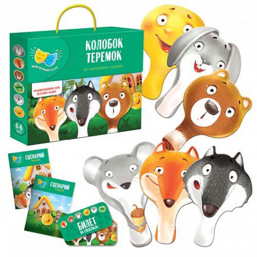 

Сказка-представление "Мой первый театр: Колобок. Теремок" (укр) Vladi Toys. 39790