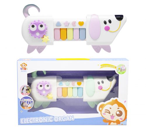 

Орган складной "Puppy Electronic Organ" (розовый) JIA YU TOY. 38839