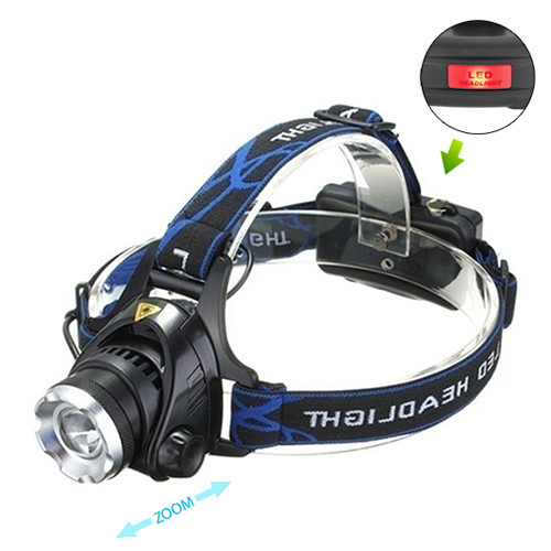 

Фонарь налобный Police 6699/204C-T6, ЗУ 220V/12V, 2x18650, zoom, Box. 32550