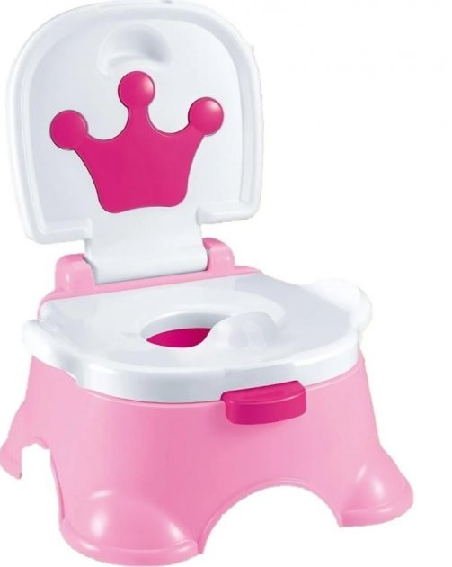 

Музыкальный детский горшок Маленькая Принцесса Baby Potty Розовый