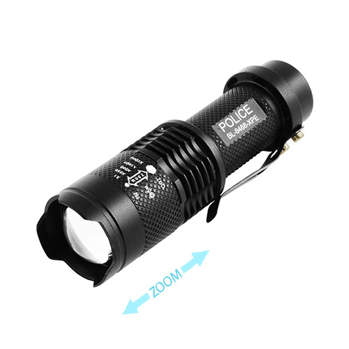 

Фонарь Police 8468-XPE, ЗУ 220V, 1x14500/1xAA, zoom, Box. 32299