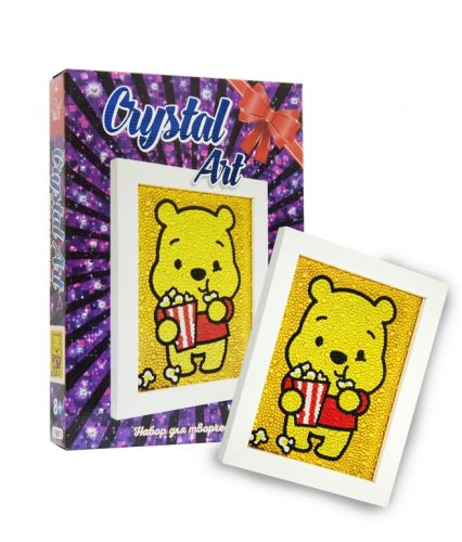 

Набор для творчества "Crystal art: Винни Пух" Strateg. 39497