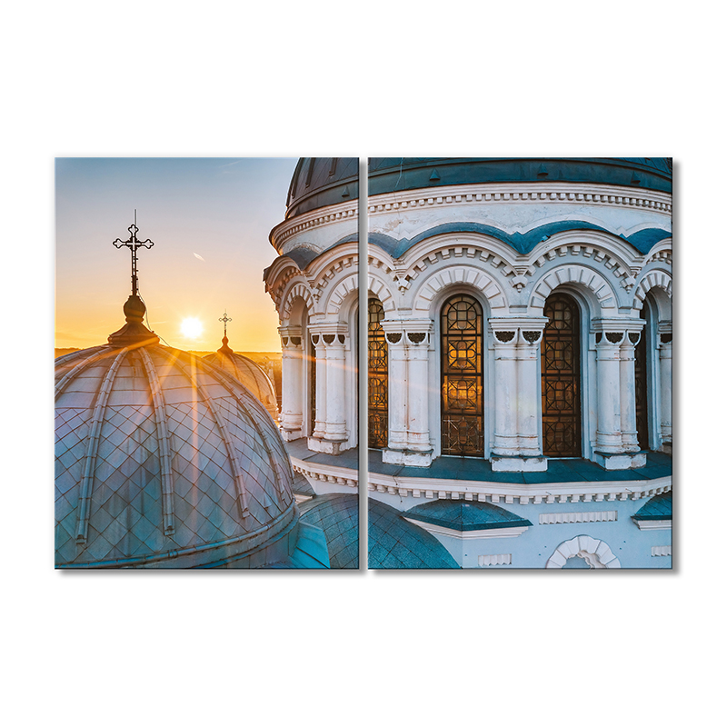 

Модульная картина Artel «Восход солнца над куполами» 2 модуля 80x120 см
