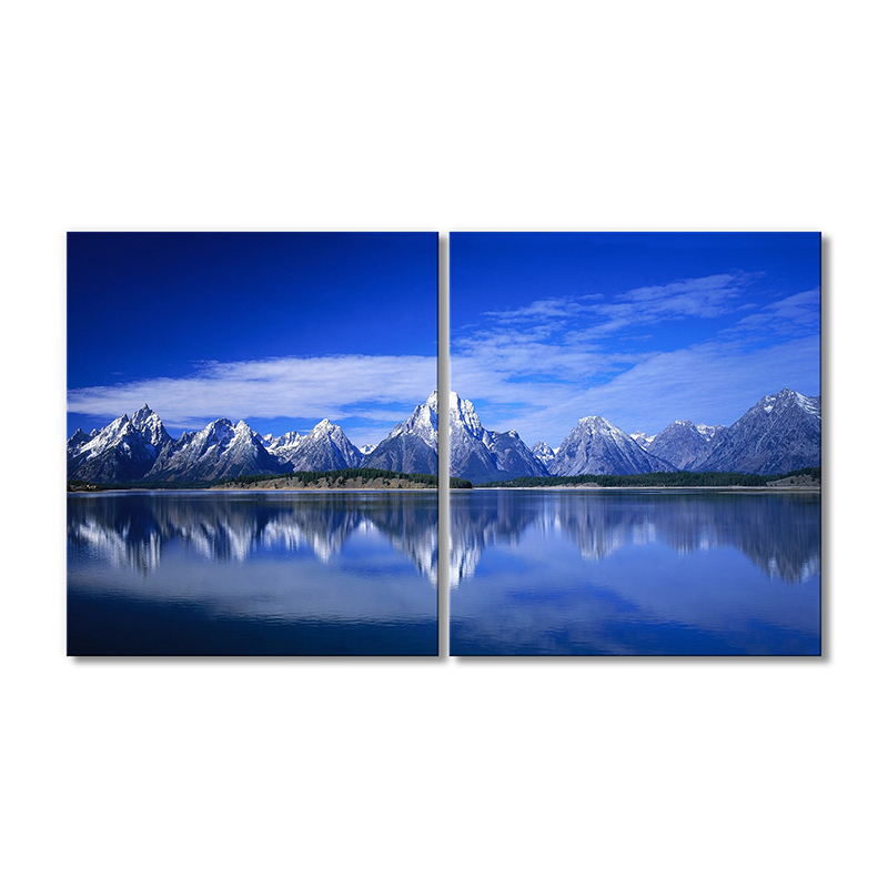 

Модульная картина Artel «Вид на горы за озером» 2 модуля 80x120 см