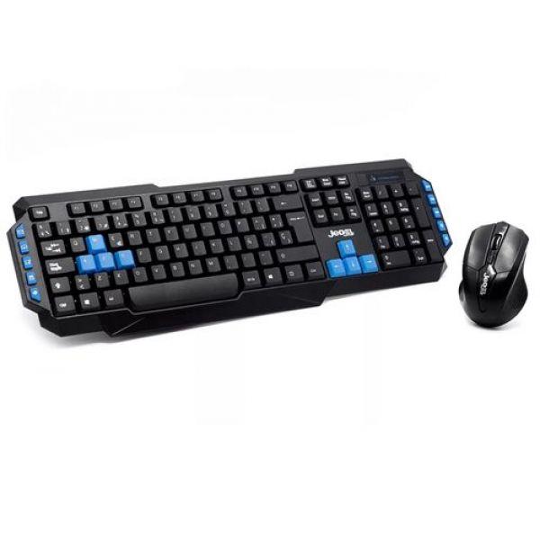 

Клавіатура Бездротова JEDEL WS880 + мишка Black