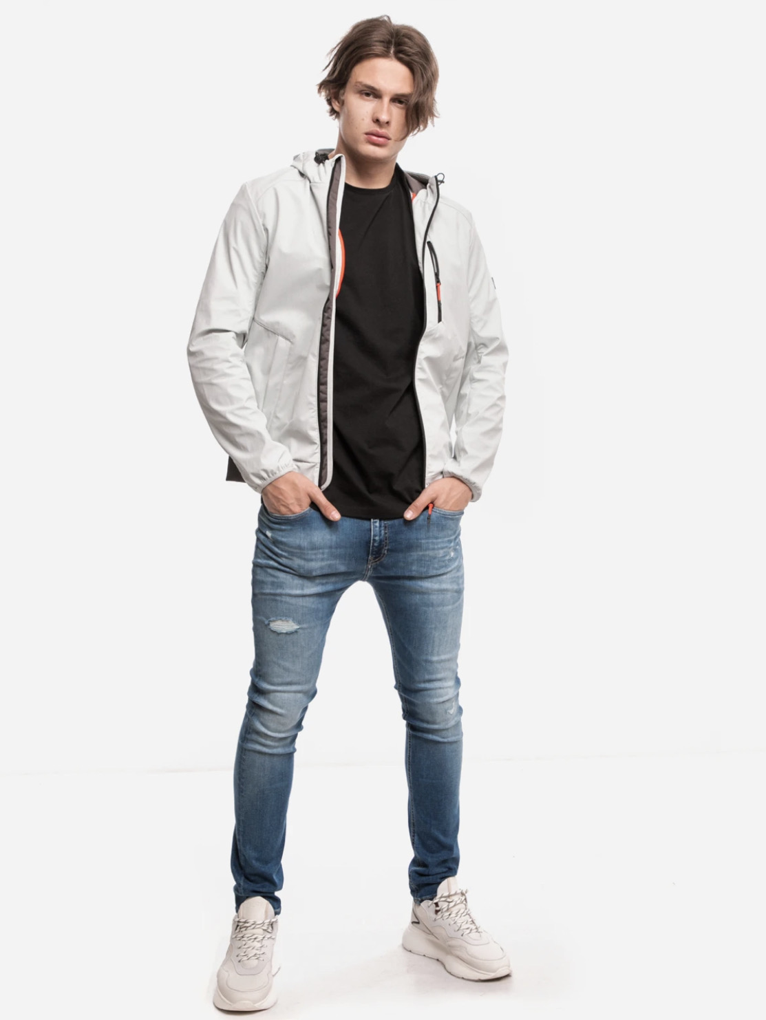

Ветровка мужская Tom Tailor бежевая 2XL