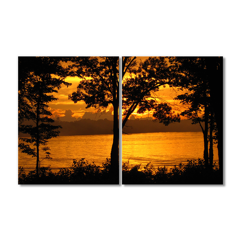 

Модульная картина Artel «Взгляд природы во время заката ночью» 2 модуля 80x120 см