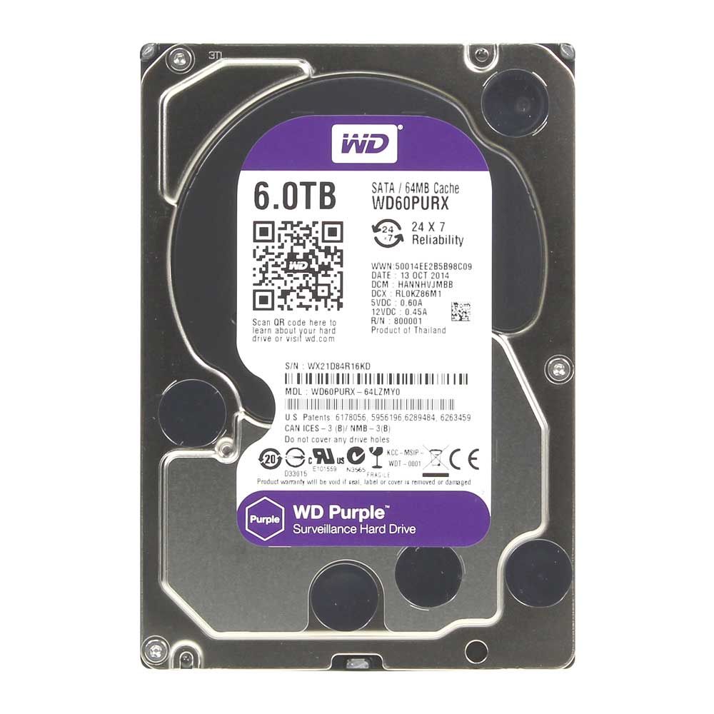 

Жесткий диск HDD 6 TB WD60PURZ