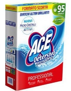 

ACE FUSTONE 95 MISUR PROFESSIONAL POLVERE Пральний порошок ультра блиск 95 стирок